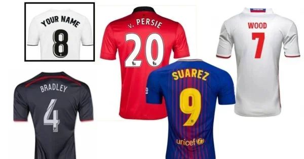 Football Shirt Printing Taunton